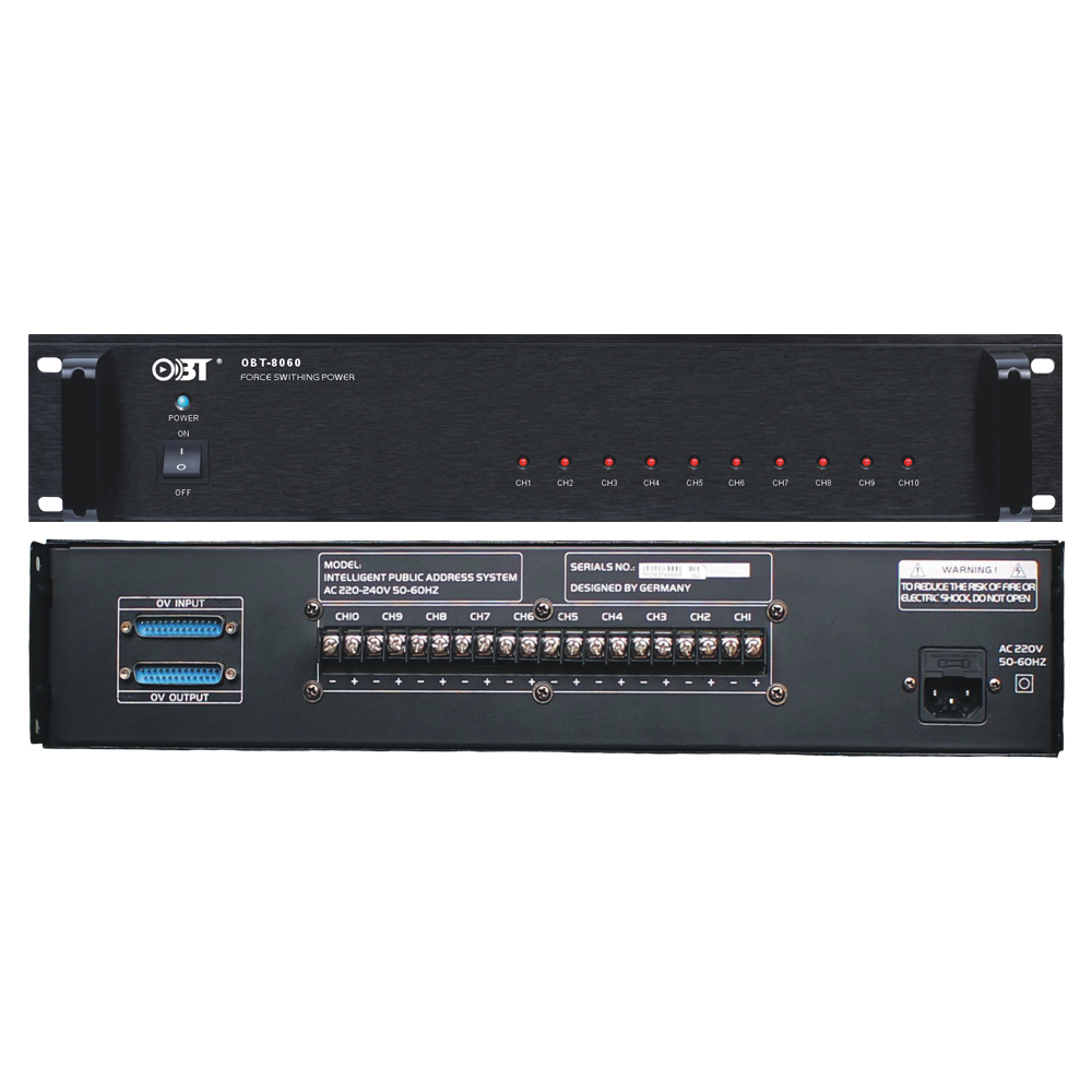 十分區強切電源 OBT-8060